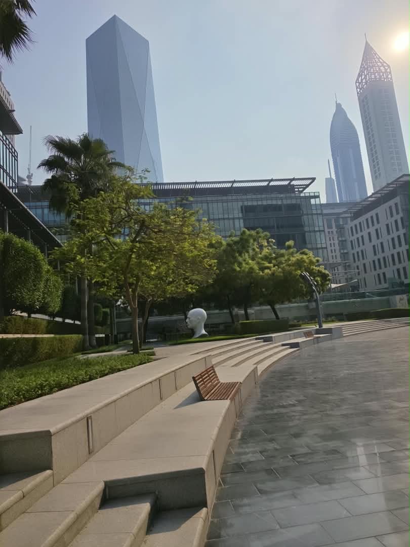 Landscaped terraces in DIFC