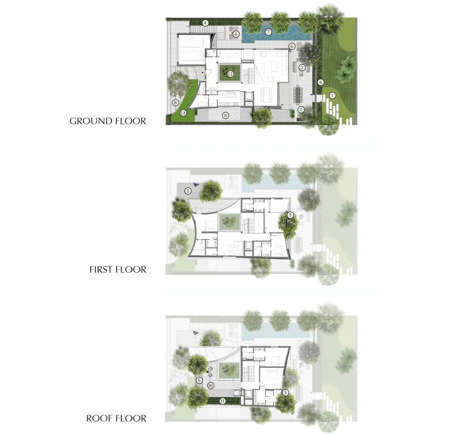 Lunaya — 5 Bedrooms floor plan
